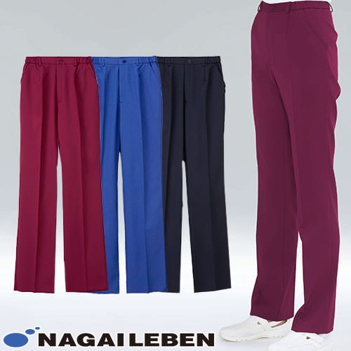 パンツ ML-1123 白衣 ズボン ナガイレーベン レディース 女性用 医療 介護 人気 制服 ユニフォーム 医師 医者 看護師 スリム 美脚 ストレッチ ストレート 病院 おしゃれ かわいい 可愛い 動きやすい おすすめ