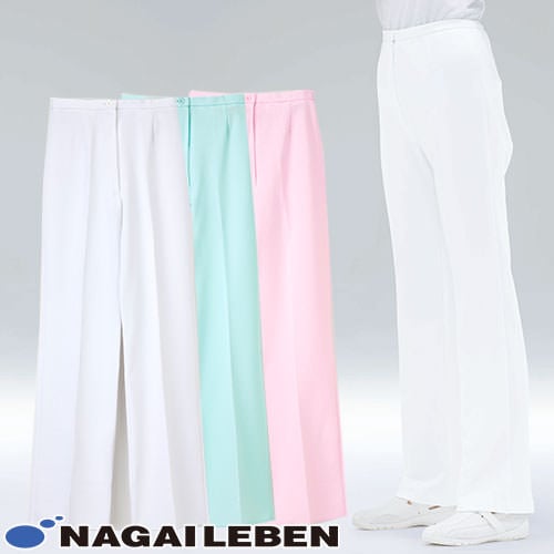 パンツ TS-2088 白衣 ズボン ナガイレーベン レディース 女性用 白パンツ 白ズボン 医療 介護 人気 制服 ユニフォーム 医師 医者 看護師 スリム 病院 歯科 歯科衛生士 おしゃれ かわいい 可愛い 動きやすい おすすめ