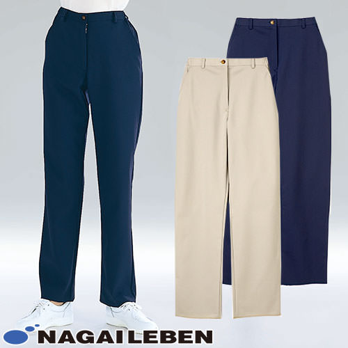 パンツ HC-2358 白衣 ズボン ナガイレーベン レディース 女性用 医療 介護 人気 制服 ユニフォーム 医師 医者 看護師 ナース カジュアル ノータック 歯科衛生士 病院 おしゃれ かわいい 可愛い 動きやすい おすすめ