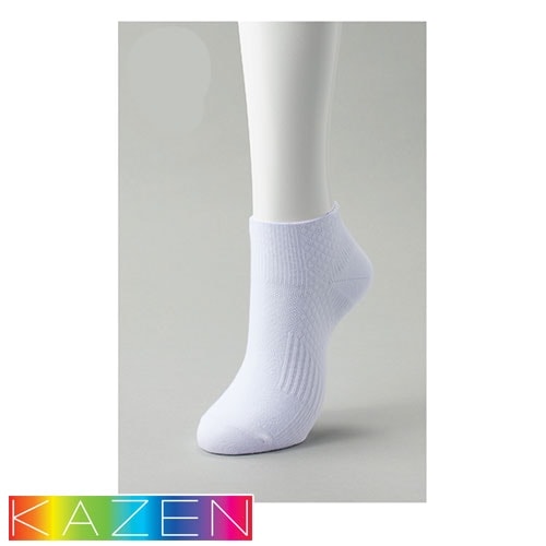 【メール便対応】ソックス 靴下 KAZEN カゼン くるぶし丈ソックス KZN168-20 レディース 女性用 医療 医者 医師 看護師 ナース 病院 おしゃれ かわいい 可愛い 制菌 SEK 丈夫 メディカル 公式 ウェア