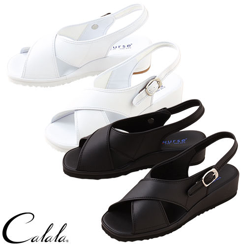 サンダル ナースサンダル CL-0164 Calala キャララ チトセ 疲れない 疲れにくい クロス 美脚 楽 壊れにくい 看護師 ナース 介護士 介護職 事務 医療事務 病院 快適 おしゃれ 人気 かわいい 可愛い かっこいい