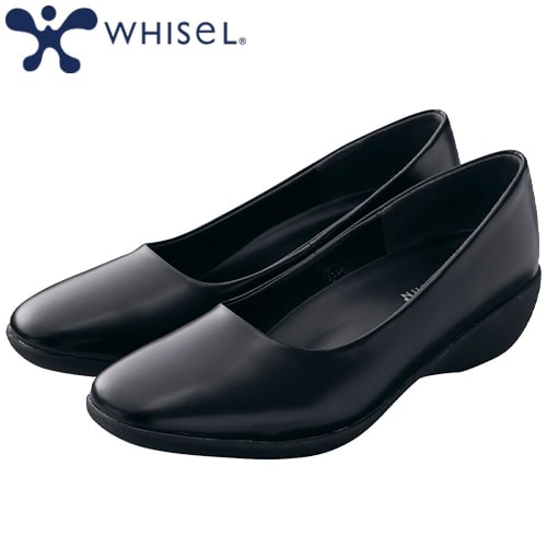 自重堂 whisel パンプス（3cmヒール） F2123 パンプス ナースシューズ メディカルシューズ 靴 疲れにくい 医療 介護 看護師 ナース 介護士 病院 快適 プロ仕様 おしゃれ医療用 軽量 クリニック