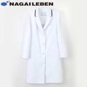 女子シングルドクターコート FT-4550 （M） Tネイビー