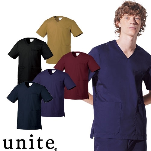 ユナイト] 女性用医療スクラブ 医療 スクラブ 女性 動きやすい 抗菌