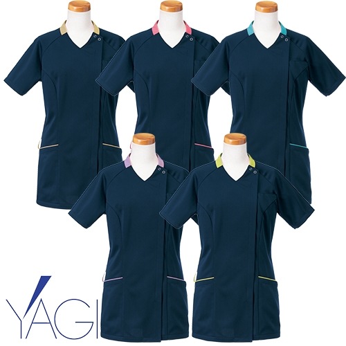 半袖 スクラブジャケット 白衣 半袖 R8947 レディース 女性用 リゼルヴァ RISERVA 医者 看護師 ナース ナース服 研修医 医療 人気 ストレッチ 伸びる 制服 ユニフォーム 病院 小児科 介護 可愛い かわいい おしゃれ 動きやすい