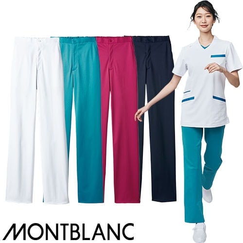 住商モンブラン パンツ(兼用) 72-1401・1404・1408・1409 スクラブ 白衣 メンズ レディース 男女兼用 ユニセックス 医療 ユニフォーム 医者 医師 ドクター 看護師 ナース 事務 病院 介護 リハビリ 訪問看護 おしゃれ かわいい 可愛い かっこいい