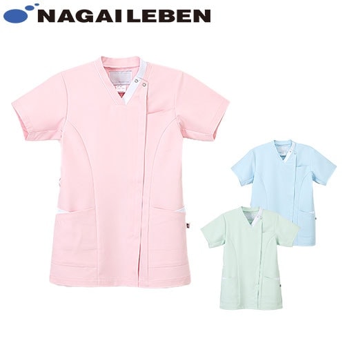 スクラブ 白衣 医療 CFS-2657 ナガイレーベン Naway ユニセックス 男女