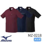 ジャケット 白衣 ケーシー MZ-0218 医療 ミズノ MIZUNO メンズ 男性用 半袖 医師 医者 看護師 ナース 医療用 病院 整体 人気 上衣 医務衣 診察衣 制電 ストレッチ 伸縮性 かっこいい おしゃれ おすすめ 通販