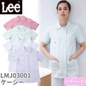 ジャケット 白衣 ケーシー LMJ03001 医療 治療 Lee リー レディース