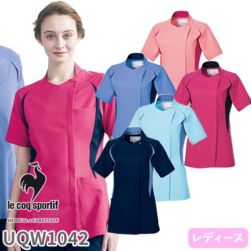 ジャケット ケーシー UQW1042 医療 白衣 レディース 女性用 ルコック