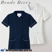 チュニック 白衣 LH-6212 ナガイレーベン Naway 半袖 看護師 ナース ナース服 レディース 女性用 医療用 ショート丈 短め 制服 ユニフォーム おしゃれ かわいい 可愛い 人気 病院 エステ サロン 上品 春 夏 秋 冬