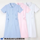 ワンピース 白衣 ナース服 CA-1707 ナガイレーベン Naway 半袖 医療用