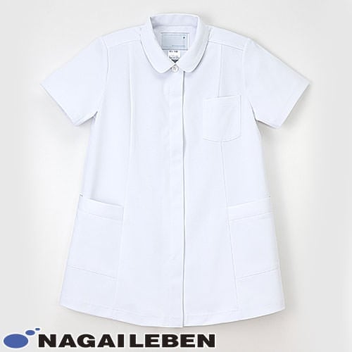 ナガイレーベン マタニティチュニック HOS-1952 白衣 マタニティ 妊婦用 看護師 ナース ナース服 ナースウェア 医療 制服 ユニフォーム 病院 おしゃれ かわいいレディース 女性用 医療用 クリニック