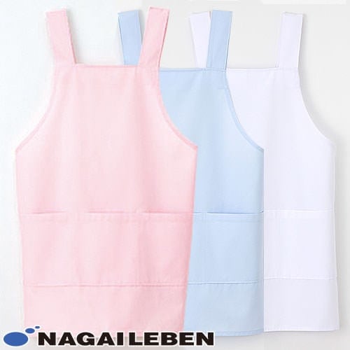 ナガイレーベン ケアガウン KEX-1100 エプロン 介護 介護士 介護用 制服 ユニフォーム 汚れ防止 おしゃれ かわいい看護師 ナース 医療 医療用 保育士 訪問介護