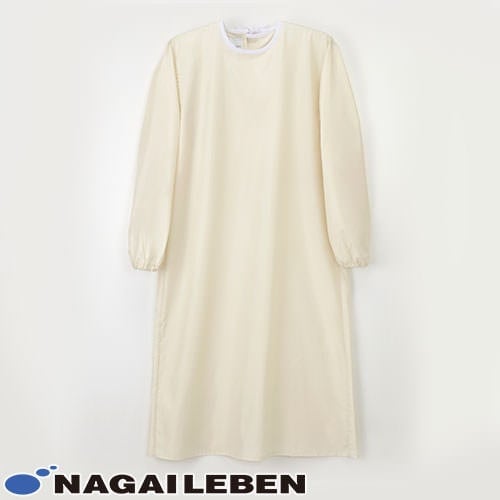 ナガイレーベン アイソレーションガウン IG-5010 エプロン 介護 介護士 介護用 制服 ユニフォーム 汚れ防止 おしゃれ かわいい看護師 ナース 医療 医療用 保育士 訪問介護