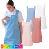 エプロン 介護 介護士 KAZEN カゼン エプロン YW41-1・6・18・19