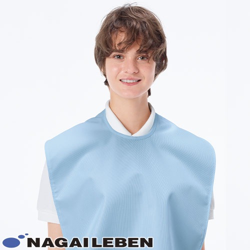 ナガイレーベン 歯科用二重エプロン 2枚組 TA-10550 エプロン よだれかけ 歯医者 歯科医 病院 介護 介護用 介護士 汚れ防止看護師 ナース 介助 クリニック