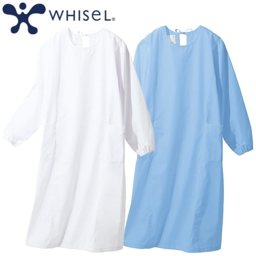 自重堂 whisel 抗ウイルス加工予防衣 WH13150 予防衣 エプロン 医療 介護 看護師 ナース 介護士 制服 ユニフォーム 病院保育士 歯科衛生士 クリニック