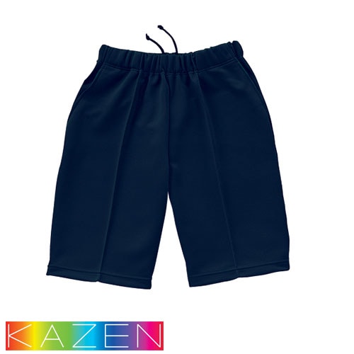 ハーフパンツ 短パン 835-21 KAZEN カゼン ズボン ジャージ 膝丈 介護 介護服 メンズ レディース 男女兼用 入浴 介助 制服 ユニフォーム 介護士 ヘルパー 保育士 看護師 ナース 人気 総ゴム おしゃれ かわいい 可愛い かっこいい