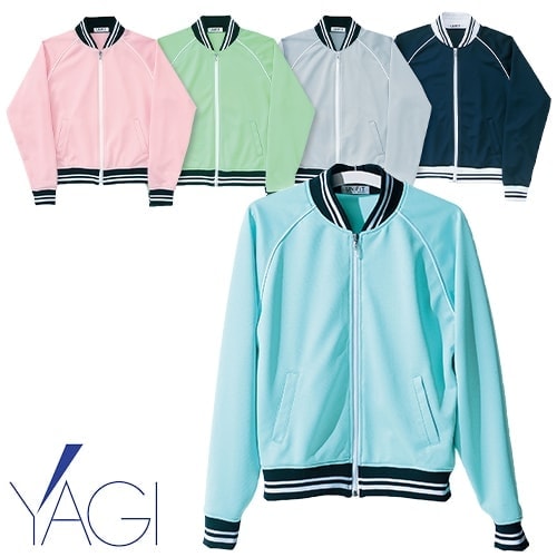 ニット ジャケット ジャージ UF2781 リゼルヴァ RISERVA 上着 トップス ユニセックス 男女兼用 介護 介護士 ヘルパー 介護職 リハビリ 制服 ユニフォーム 前開き 防寒 おしゃれ かわいい 可愛い かっこいい