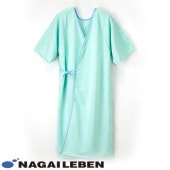 ナガイレーベン 術前術後衣 EG-315 患者衣 検診衣 患者着 入院着 浴衣 検査 検診 入院 患者 院内着 病院 おしゃれ かわいい医療用 メンズ レディース 男女兼用 クリニック