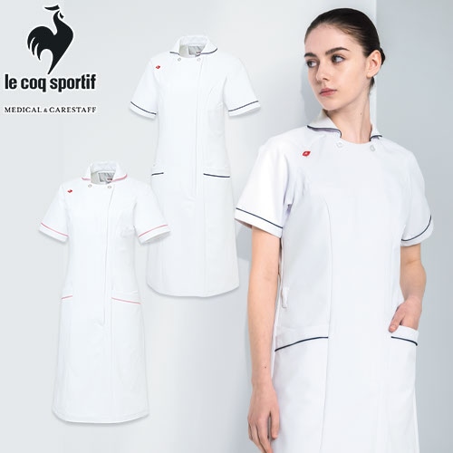 ワンピース 白衣 ナース服 UQW0028 ルコックスポルティフ 医療 ナース
