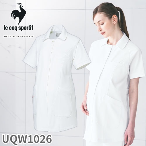 ルコックスポルティフ 医療 白衣 マタニティ ジャケット UQW1026