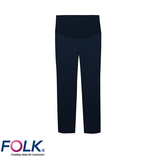 マタニティ パンツ スクラブ 8005SC FOLK フォーク レディース 女性用 白衣 ズボン 医療用 妊婦用 人気 制服 ユニフォーム 医師 看護師 総ゴム 楽 おしゃれ 可愛い かわいい 動きやすい おすすめ