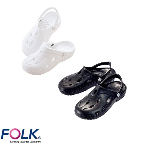 サンダル ナースサンダル ナースシューズ オフィスサンダル メディカルシューズ FOLK フォーク ソフトサンダル 590-1、590-6 疲れにくい 医療 介護 看護師 ナース 介護士 病院 快適 プロ仕様 おしゃれ医療用 軽量 クリニック