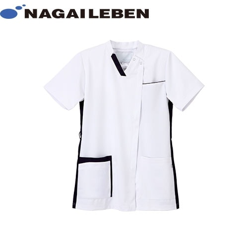 男女兼用 スクラブ 白衣 メンズ レディース ユニセックス ナガイレーベン LX-5117 半袖 医療 制服 ユニフォーム 医者 医師 看護師 ナース 病院 介護 介護士 手術衣 おしゃれ かわいい 可愛い かっこいい