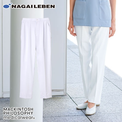 MP レディース パンツ スクラブ スクラブパンツ テーパード 白衣 ズボン レディス 女性用 ナガイレーベン MPW-3928 医療 介護 制服 ユニフォーム 医者 医師 看護師 ナース 介護士 病院 おしゃれ かわいい 可愛い 履きやすい