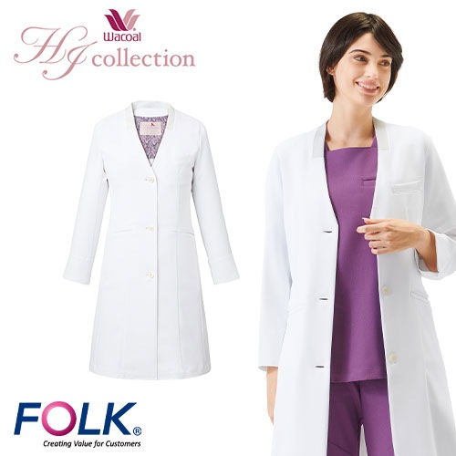 ドクターコート 白衣 レディス コート レディース 女性用 ワコール