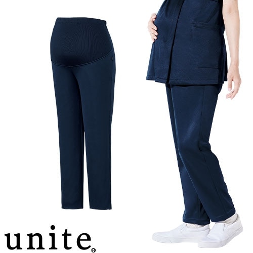 マタニティー パンツ スクラブパンツ 白衣 ズボン 妊婦用 レディース 女性 unite ユナイト チトセ UN-0407 医療 介護 制服 ユニフォーム 医者 医師 看護師 ナース 介護士 病院 おしゃれ かわいい 可愛い