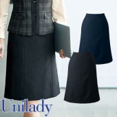 スカート 事務服 医療事務 制服 ユニフォーム YAGI ヤギ セミマーメイドスカート U9322 おしゃれ かわいい 病院受付 クリニック オフィス ビジネス