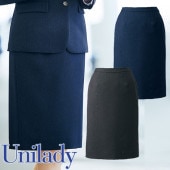 スカート 事務服 医療事務 制服 ユニフォーム YAGI ヤギ セミタイトスカート U9220 おしゃれ かわいい 病院受付 クリニック オフィス ビジネス