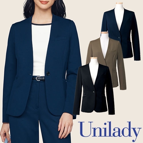 ジャケット 事務服 医療事務 制服 ユニフォーム YAGI ヤギ リラクシージャケット U2223 おしゃれ かわいい 病院受付 クリニック オフィス ビジネス