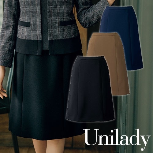 スカート 事務服 医療事務 制服 ユニフォーム YAGI ヤギ Aラインスカート U9121 おしゃれ かわいい 病院受付 クリニック オフィス ビジネス