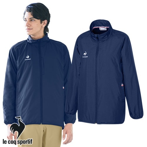 ジャージ トレーニングウェア 介護服 メンズ レディース 男女兼用 ルコックスポルティフ le coq sportif ウインドブレーカー UZL5201 介護 制服 ユニフォーム 介護士 ヘルパー おしゃれ かわいい かっこいい介護用 老人ホーム 訪問介護