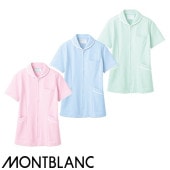 住商モンブラン ナースジャケット 半袖(女性用) 73-1566、73-1564、73-1568 ケーシー 白衣 ジャケット レディース 女性用 医療 制服 ユニフォーム 医者 医師 看護師 ナース 病院 横掛 おしゃれ かわいい 可愛い 動きやすい生地・縫製もしっかりで着心地がいい 医療用 上衣 