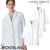 ドクターコート 白衣 レディース 女性用 住商モンブラン ドクターコート レディス長袖 LW103-12、LW103-13 医師 薬剤師 医療 制服 ユニフォーム 病院 おしゃれ かわいい プロ仕様診察衣 実習衣 クリニック