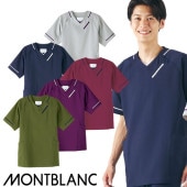 スクラブ 白衣 メンズ レディース 男女兼用 ユニセックス 住商モンブラン スクラブ 兼用 半袖  MS006-3483、MS006-5391、MS006-7283、MS006-8391、MS006-9153 医療 制服 ユニフォーム 医者 医師 看護師 ナース 病院 おしゃれ かわいい 可愛い かっこいい医療用 手術衣 オペ