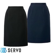 スカート 事務服 医療事務 制服 ユニフォーム サーヴォ Servo タイトスカート GSKL-2509 おしゃれ かわいい 病院受付 クリニック オフィス ビジネス