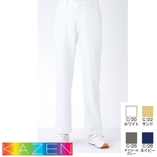 スクラブ パンツ 白衣ズボン レディース 女性用 KAZEN カゼン レディスパンツ CIS810-20、CIS810-22、CIS810-26、CIS810-28 医療 制服 ユニフォーム 医者 医師 看護師 ナース 病院 おしゃれ かわいい医療用 手術衣 オペ着 クリニック