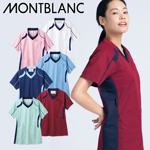 スクラブ 白衣 メンズ レディース 男女兼用 ユニセックス 住商モンブラン スクラブ 兼用 半袖 MS301-0109、MS301-0209、MS301-0309、MS301-0403、MS301-0609、MS301-0709 医療 制服 ユニフォーム 医者 医師 看護師 ナース 病院 おしゃれ かわいい 可愛い かっこいい医療用 