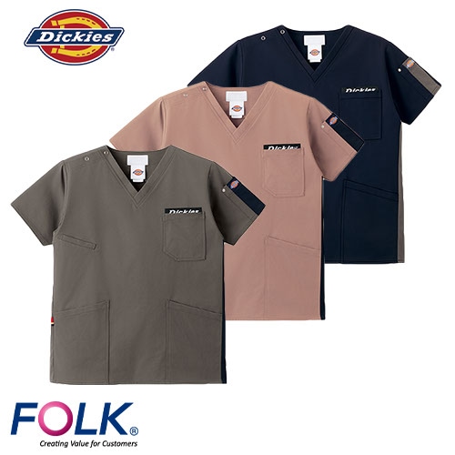 スクラブ 白衣 メンズ レディース 男女兼用 ユニセックス ディッキーズ Dickies スクラブ 7116SC 医療 制服 ユニフォーム 医者 医師 看護師 ナース 病院 おしゃれ かわいい 可愛い かっこいい医療用 手術衣 オペ着 クリニック