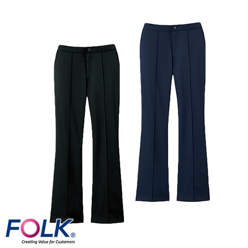 スクラブ パンツ 白衣ズボン レディース 女性用 FOLK フォーク レディスパンツ 6024SC 医療 制服 ユニフォーム 医者 医師 看護師 ナース 病院 おしゃれ かわいい医療用 手術衣 オペ着 クリニック