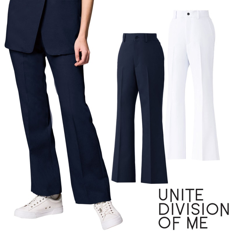 スクラブ パンツ 白衣ズボン レディース 女性用 unite ユナイト チトセ パンツ[女] DOM-0053 医療 制服 ユニフォーム 医者 医師 看護師 ナース 病院 おしゃれ かわいい医療用 手術衣 オペ着 クリニック