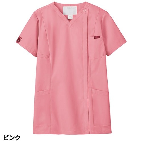 レディスジップスクラブ 白衣 医療 PANTONE パントン レディース 女性