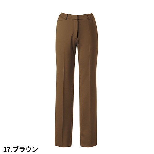 パンツ ズボン 事務服 医療事務 制服 ユニフォーム YAGI ヤギ パンツ(セミローライズ) U7121P おしゃれ かわいい 病院受付 クリニック オフィス ビジネス