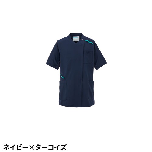 スクラブ 白衣 メンズ レディース 男女兼用 ユニセックス KAZEN カゼン クラブジャケット半袖 999-11、999-13、999-16、999-42、999-43 医療 制服 ユニフォーム 医者 医師 看護師 ナース 病院 おしゃれ かわいい 可愛い かっこいい医療用 手術衣 オペ着 クリニック